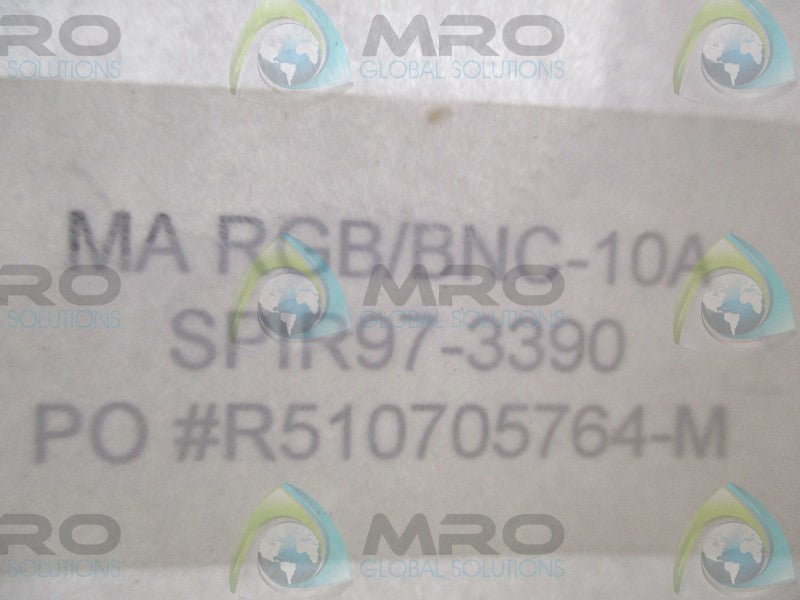 INDUSTRIAL MRO RGB/BNC-10A CABLE * NEW NO BOX  *
