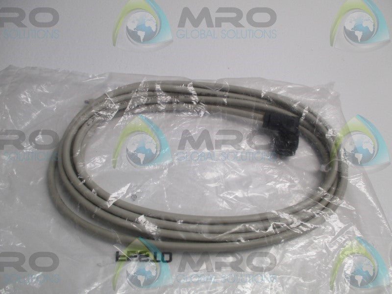FESTO KMPPE-B-5 PLUG SOCKET W/ CABLE * NEW IN FACTORY BAG *