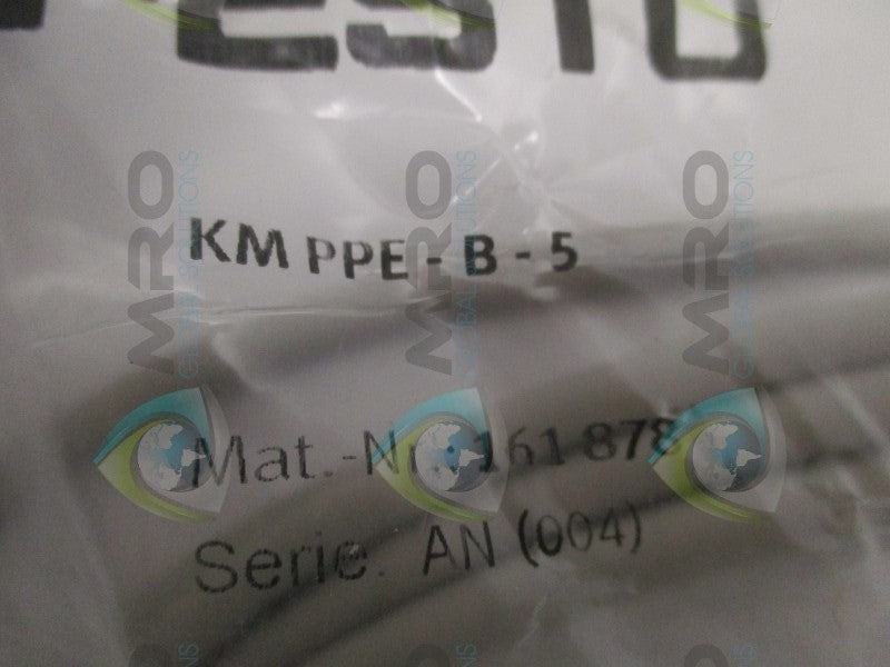 FESTO KMPPE-B-5 PLUG SOCKET W/ CABLE * NEW IN FACTORY BAG *