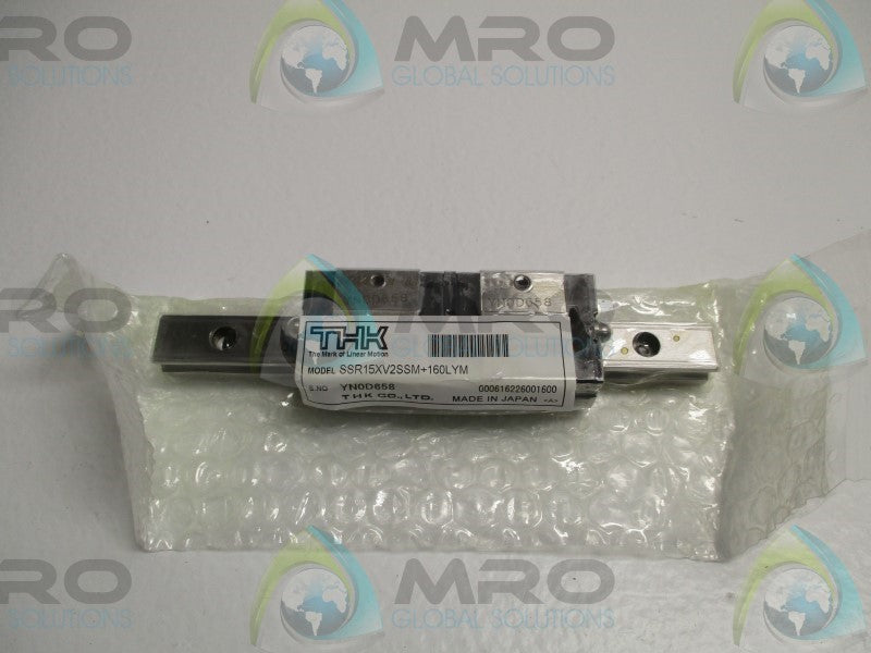 THK SSR15XV2SSM+160LYM LINEAR GUIDE RAIL * NEW IN ORIGINAL PACKAGE *
