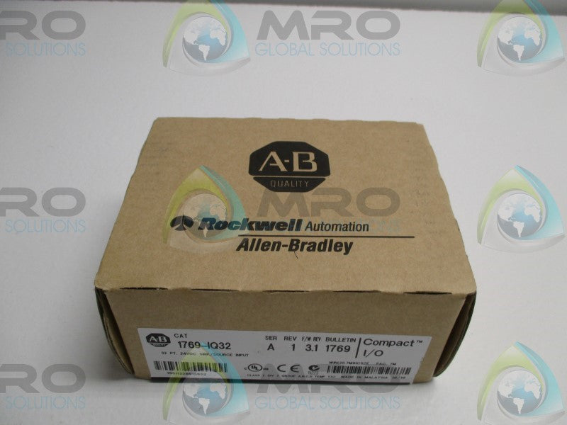 ALLEN BRADLEY COMPACT I/O 1769-IQ32 SER. A F/W 3.1 DATE:2010 * FACTORY SEALED *