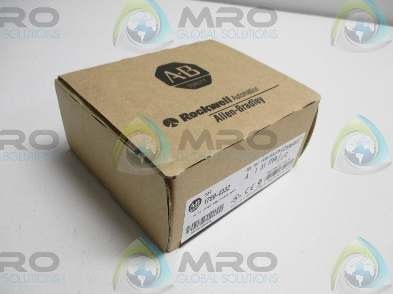 ALLEN BRADLEY COMPACT I/O 1769-IQ32 SER. A F/W 3.1 DATE:2010 * FACTORY SEALED *