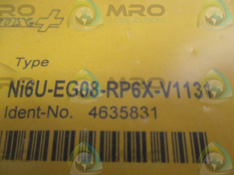 TURCK Ni6U-EG08-RP6X-V1131 PROXIMITY SENSOR * NEW IN FACTORY BAG *