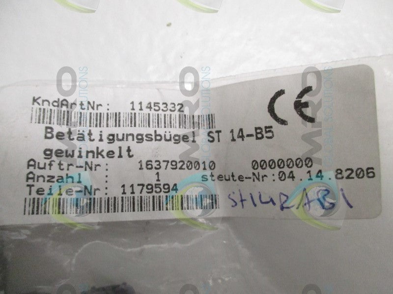 SCHMERSAL ST14-B5 SWITCH KEY * NEW IN FACTORY BAG *