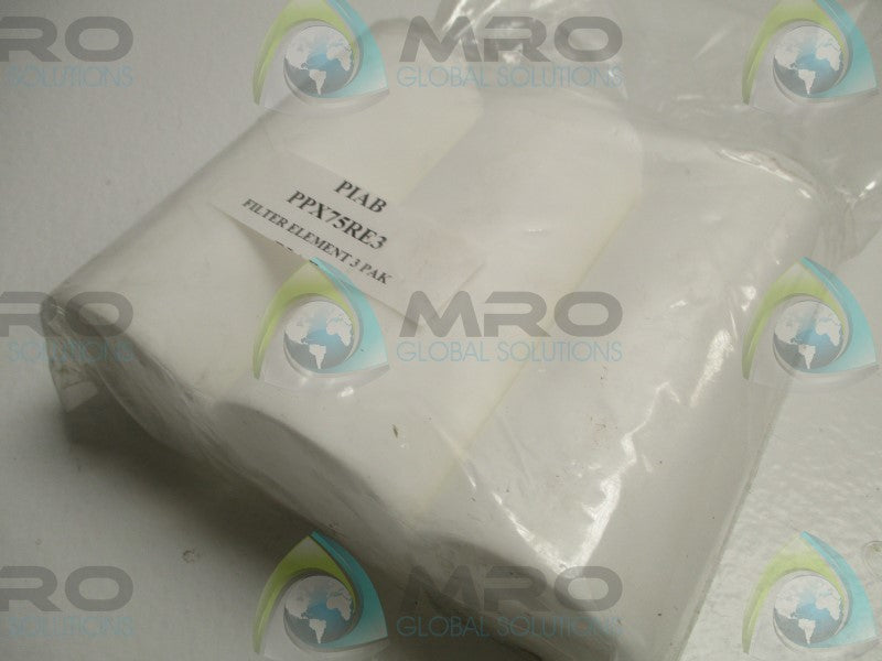 PIAB PPX75RE3 FILTER ELEMENT (PKG OF 3) * NEW IN FACTORY BAG *