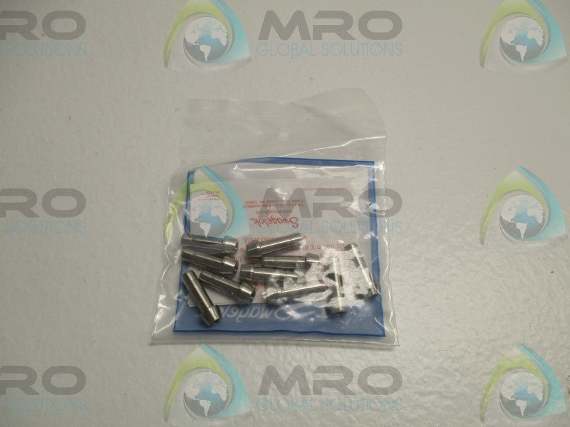 SWAGELOK SS-401-PC PORT CONNECTOR 1/4" (PKG OF 10) * NEW IN FACTORY BAG *
