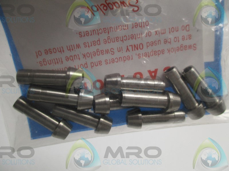 SWAGELOK SS-401-PC PORT CONNECTOR 1/4" (PKG OF 10) * NEW IN FACTORY BAG *