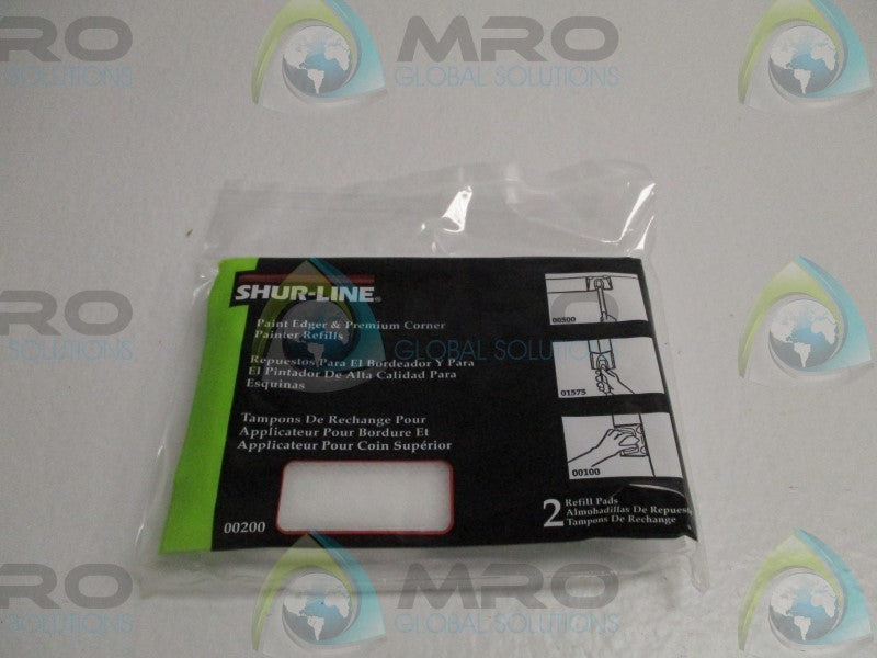 SHUR-LINE 00200 PAINTER REFILLS (PKG OF 2) * NEW IN FACTORY BAG *