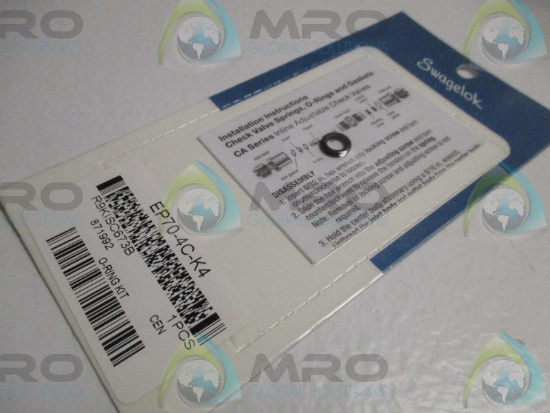 SWAGELOK EP70-4C-K4 O-RING KIT  NSMP