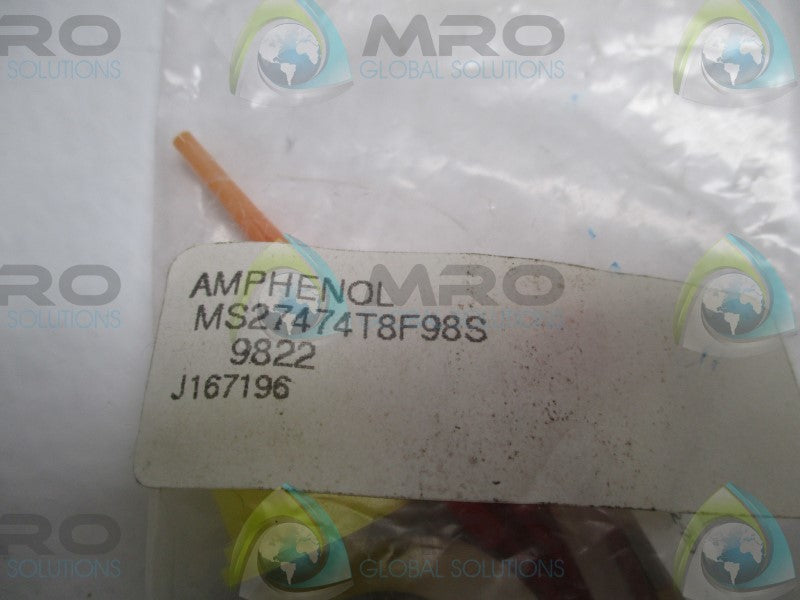 AMPHENOL MS27474T8F98S CIRCULAR CONNECTOR  NSMP