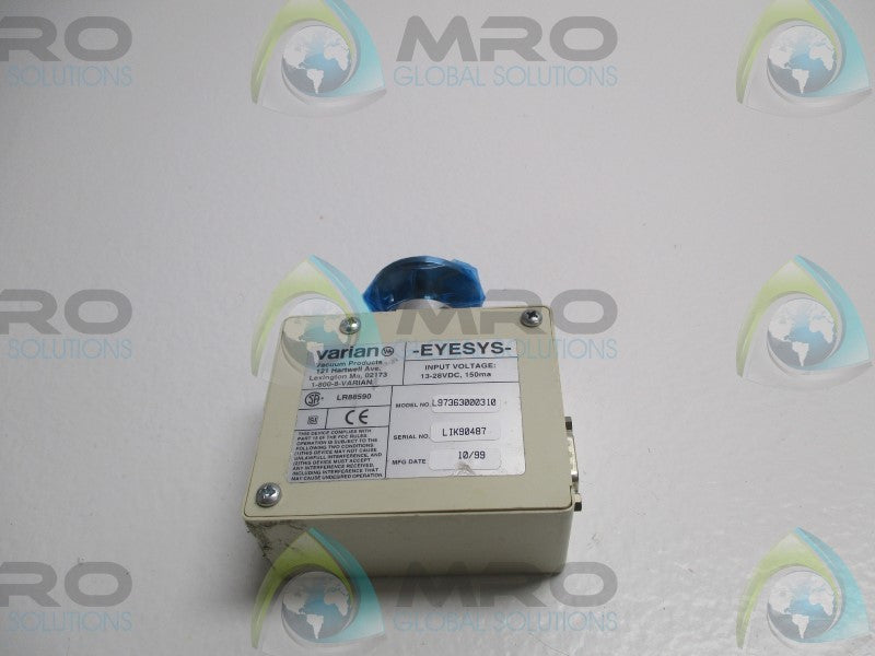 VARIAN L97363000310 EYESYS CONVECTORR VACUUM GAUGE (REPAIRED)  UNMP