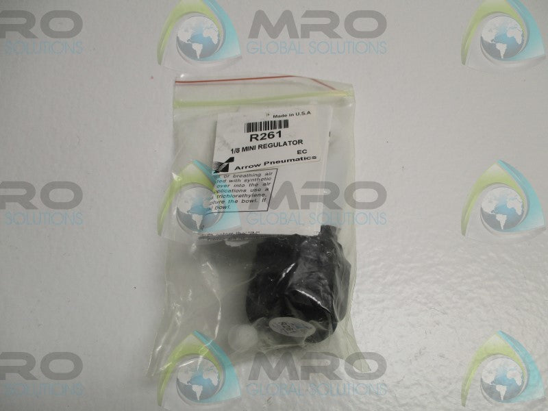 ARROW PNEUMATICS R261 MINI REGULATOR 1/8"  * NEW IN FACTORY BAG *