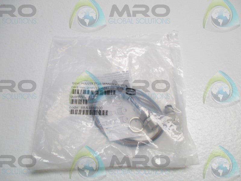 HARTING 21011304241 HARAX PANEL FEED THROUGH  NSMP