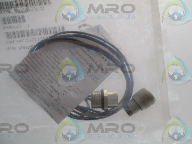 HARTING 21011304241 HARAX PANEL FEED THROUGH  NSMP