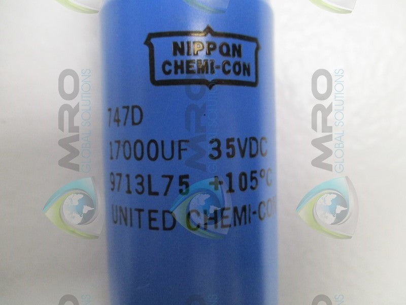 NIPPON 747D 17000UF CAPACITOR 35VDC  NSNP