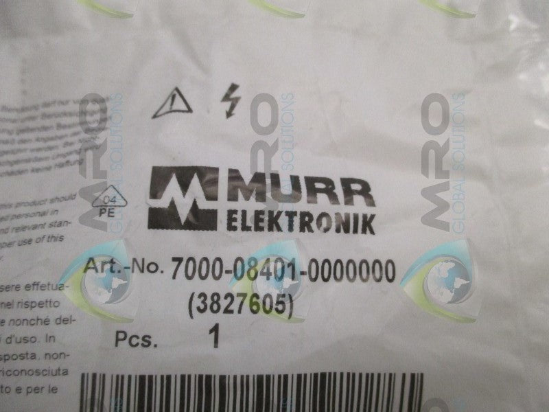 MURR ELEKTRONIK 7000-08401-0000000 3827605 CONNECTOR  NSMP