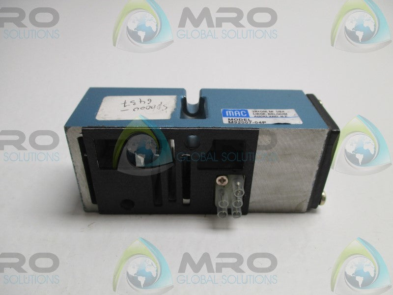 MAC M92007-04P SOLENOID VALVE BASE  UNMP