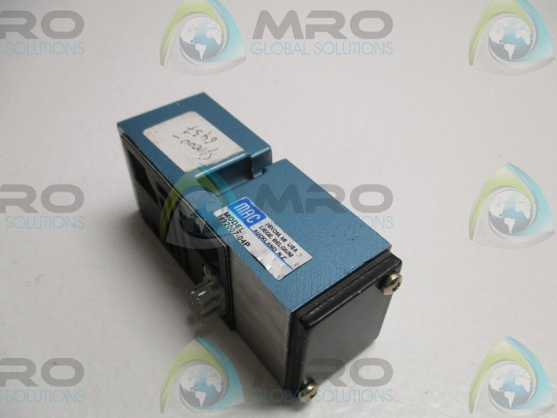 MAC M92007-04P SOLENOID VALVE BASE  UNMP