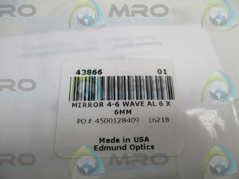 EDMUND 43866 MIRROR 6X6mm * NEW IN FACTORY BAG *