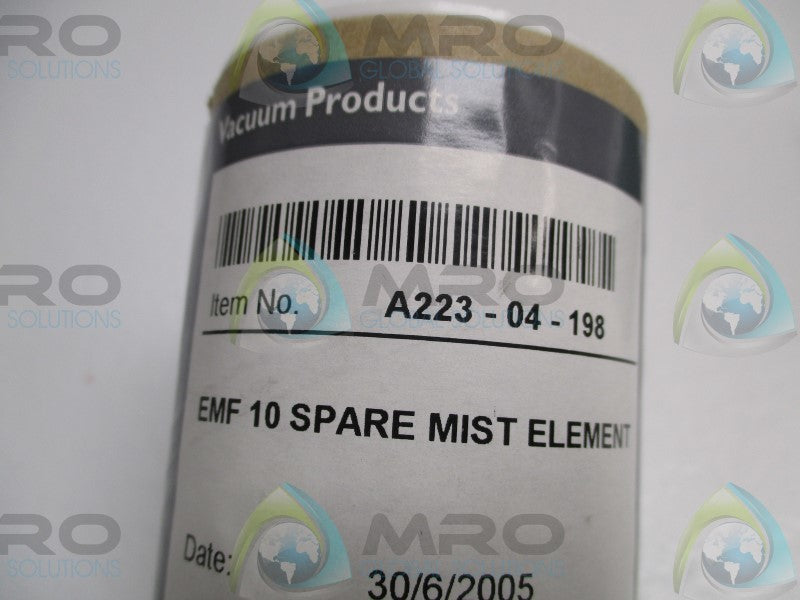 EDWARDS A223-04-198 SPARE MIST ELEMENT  NSMP