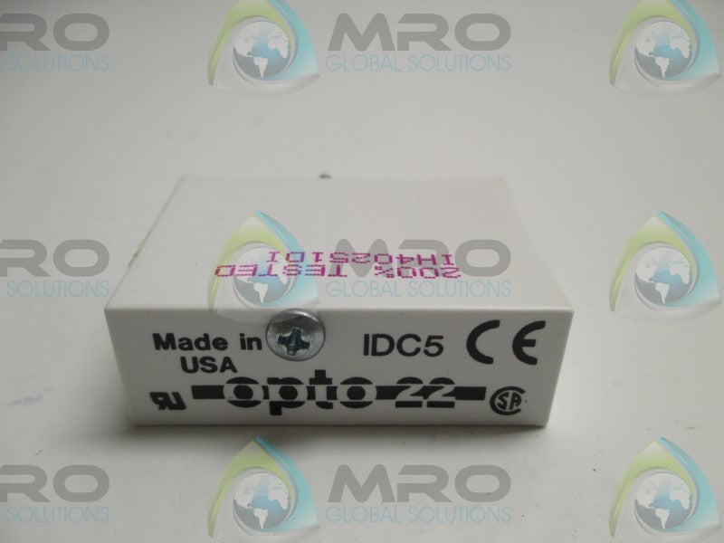 OPTO 22 IDC5 INPUT MODULE RELAY  NSMP