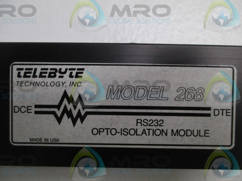 TELEBYTE 268 OPTO-ISOLATION MODULE * NEW IN BOX *