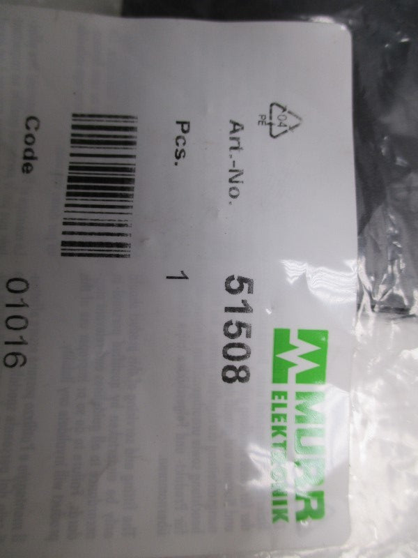 MURR ELEKTRONIK 51508 OUTPUT RELAY * NEW IN FACTORY BAG *