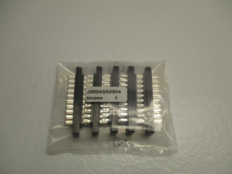 INDUSTRIAL MRO J00045A0904 TERMINAL CONNECTOR (PKG OF 5) * NEW IN FACTORY BAG *