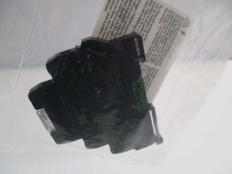MURR ELEKTRONIK 52001 OUTPUT RELAY * NEW IN FACTORY BAG *