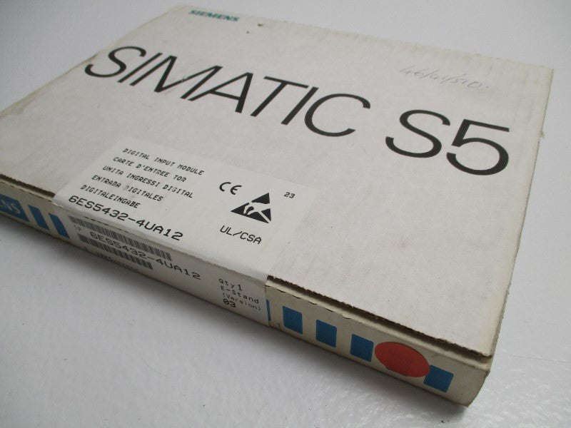 SIEMENS SIMATIC S5 6ES5432-4UA12 DIGITAL INPUT MODULE * FACTORY SEALED *