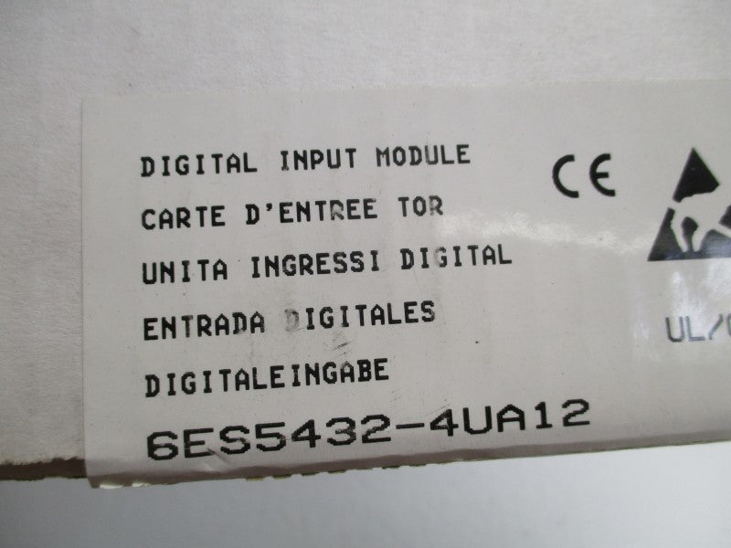 SIEMENS SIMATIC S5 6ES5432-4UA12 DIGITAL INPUT MODULE * FACTORY SEALED *