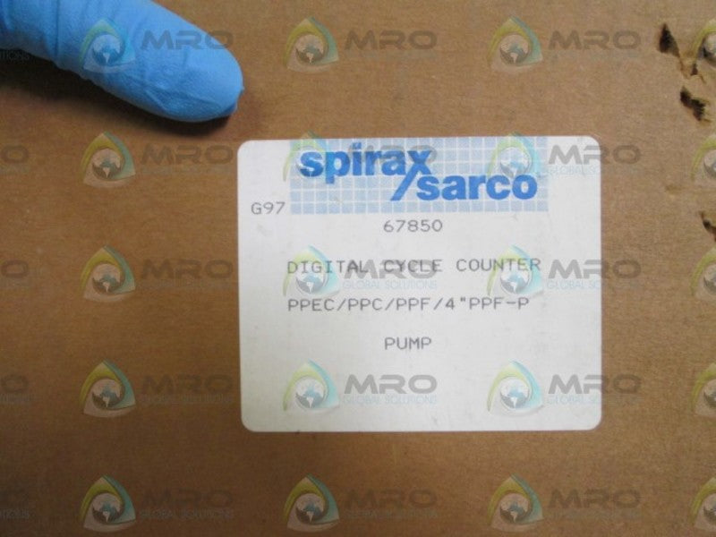SPIRAX SARCO DIGITAL CYCLE COUNTER 67850 *NEW IN BOX*