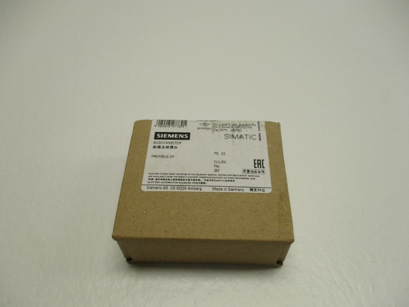 SIEMENS SIMATIC S7 6ES7972-0BB52-0XA0 BUS CONNECTOR * FACTORY SEALED *