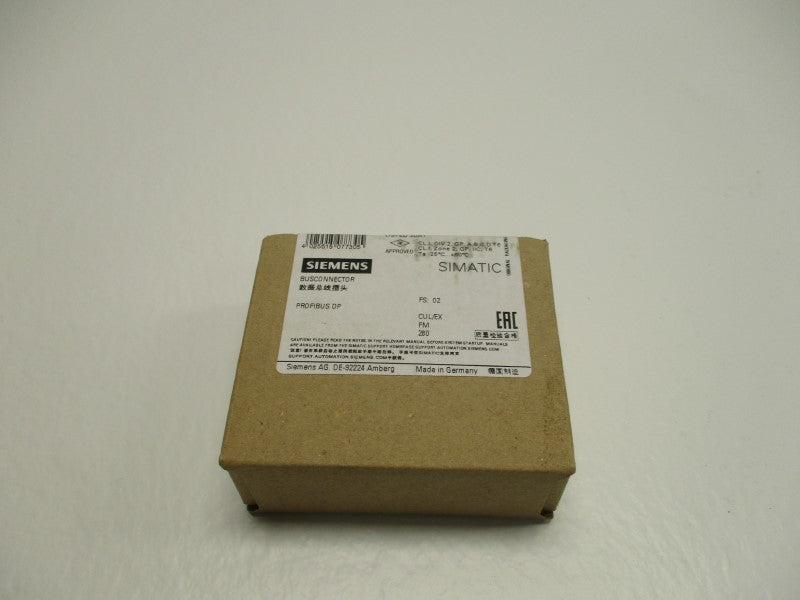 SIEMENS SIMATIC S7 6ES7972-0BB52-0XA0 BUS CONNECTOR * FACTORY SEALED *