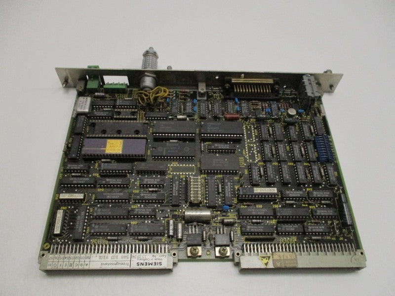 SIEMENS 6FX1110-7AA01 PLC BOARD (REPAIRED) * USED  *
