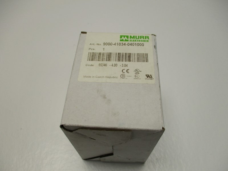 MURR ELEKTRONIK 9000-41034-0401000 ELECTRONIC AUX. CIRCUIT * FACTORY SEALED *