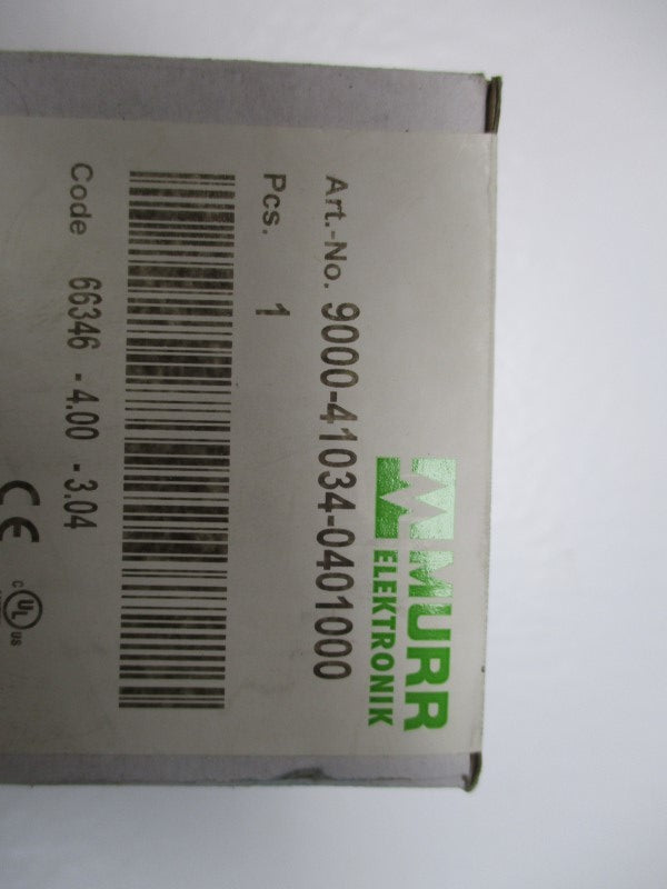 MURR ELEKTRONIK 9000-41034-0401000 ELECTRONIC AUX. CIRCUIT * FACTORY SEALED *
