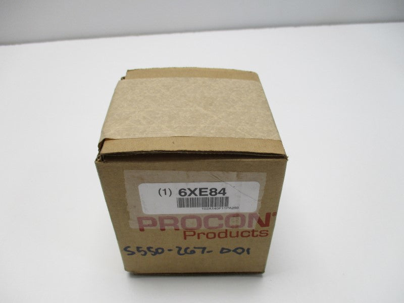 PROCON 102A140F11PA250 6XE84 ROTARY VANE PUMP 3/8" * FACTORY SEALED *