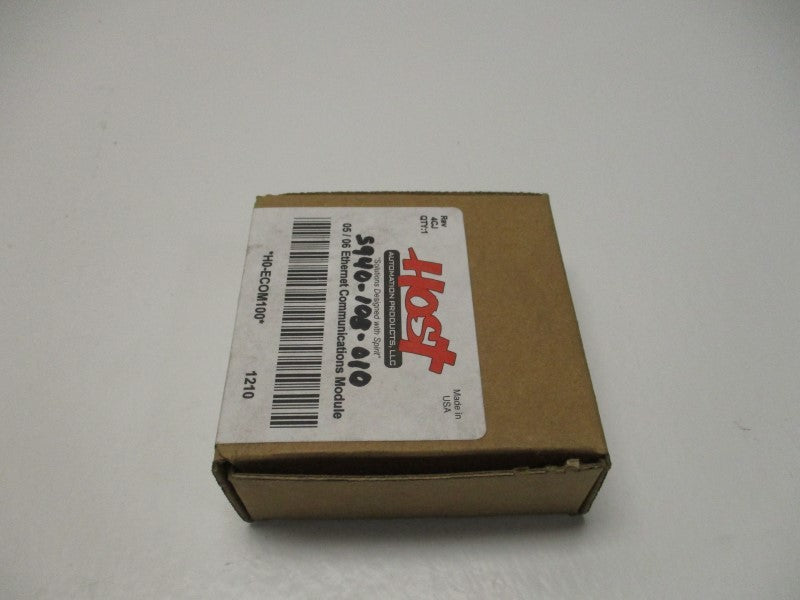 HOST H0-ECOM100 ETHERNET COMMUNICATIONS MODULE * FACTORY SEALED *