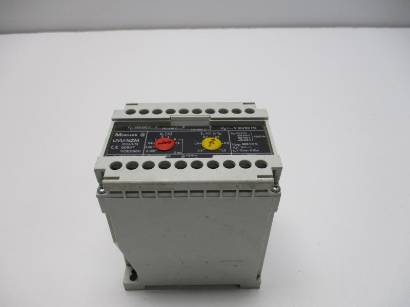 KLOCKNER MOELLER UVU-NZM RELEASE DELAY UNIT * USED *