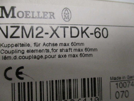 KLOCKNER MOELLER NZM2-XTDK-60 COUPLING ELEMENTS * NEW IN BOX *