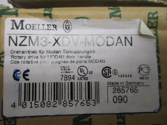 KLOCKNER MOELLER NZM3-XDV-MODAN ROTARY DRIVE DOOR HANDLE * NEW IN BOX *