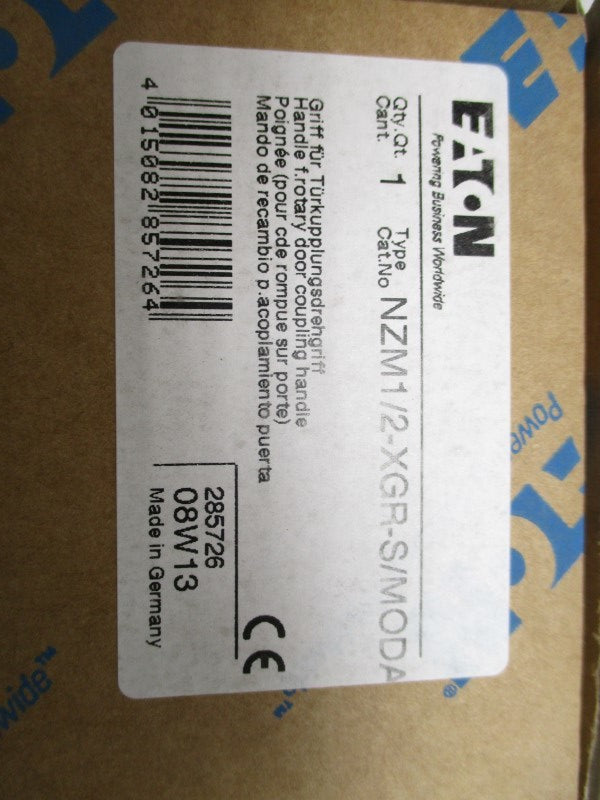 EATON NZM1/2-XGR-S/MODA HANDLE F. ROTARY DOOR COUPLING HANDLE * NEW IN BOX*