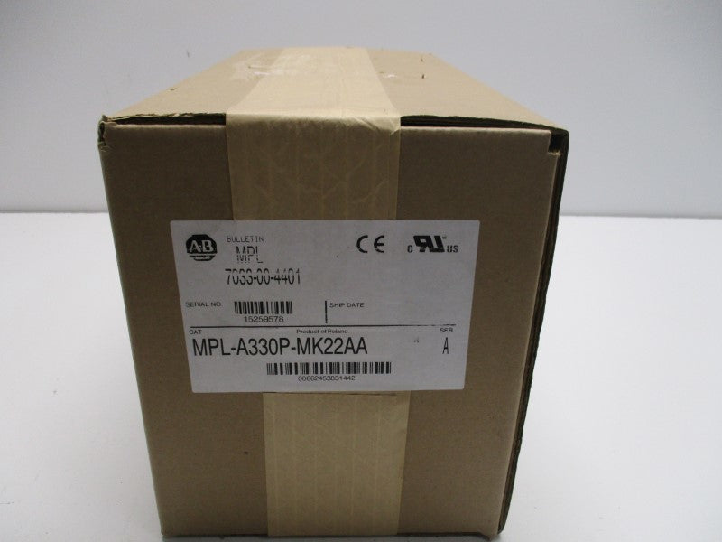 ALLEN BRADLEY MPL-A330P-MK22AA SER. A SERVO MOTOR * FACTORY SEALED *