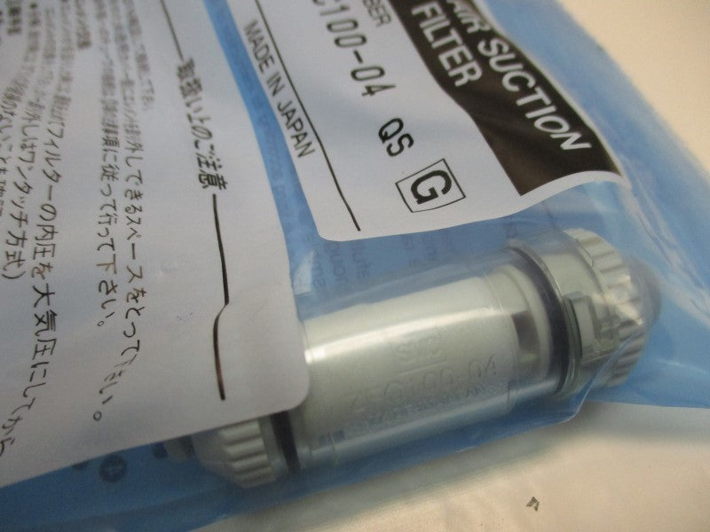SMC ZFC100-04 AIR SUCTION FILTER * NEW IN FACTORY BAG *