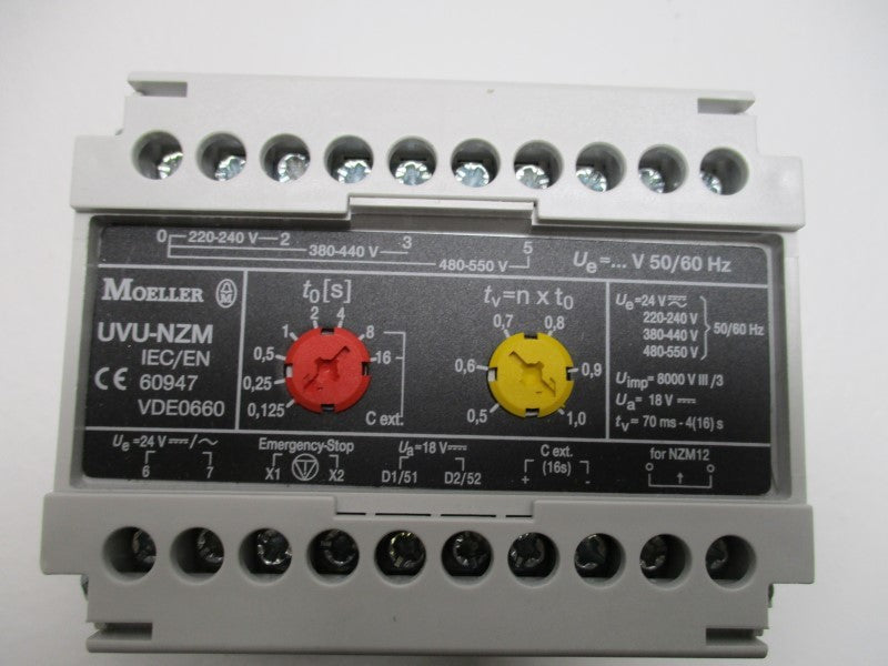 KLOCKNER MOELLER UVU-NZM RELEASE DELAY UNIT * NEW NO BOX *