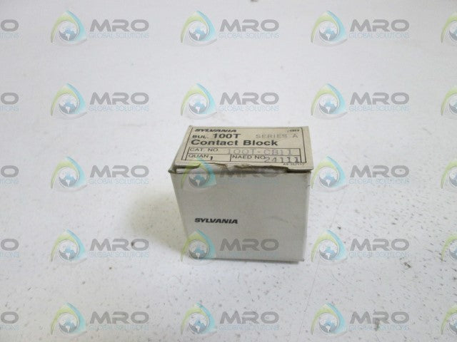 SILVANIA CONTACT BLOCK 100T-CB11 *NEW IN BOX*