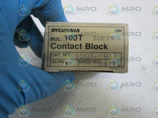SILVANIA CONTACT BLOCK 100T-CB11 *NEW IN BOX*