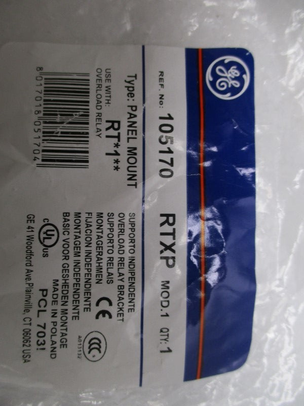 GENERAL ELECTRIC RTXP PANEL MOUNT * NEW IN FACTORY BAG *