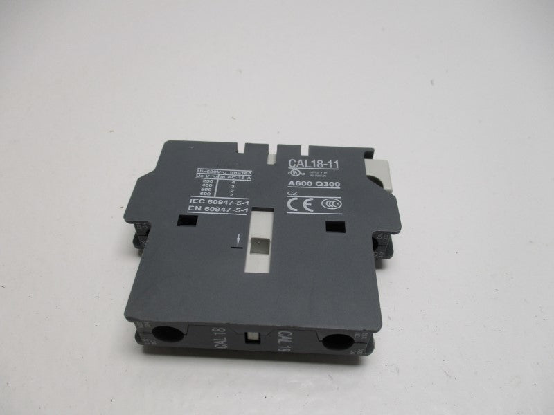 ABB CAL18-11 AUXILIARY CONTACT * NEW NO BOX *